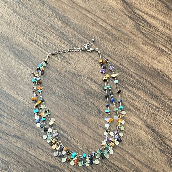 Natural stone necklace - Picture 6 of 11